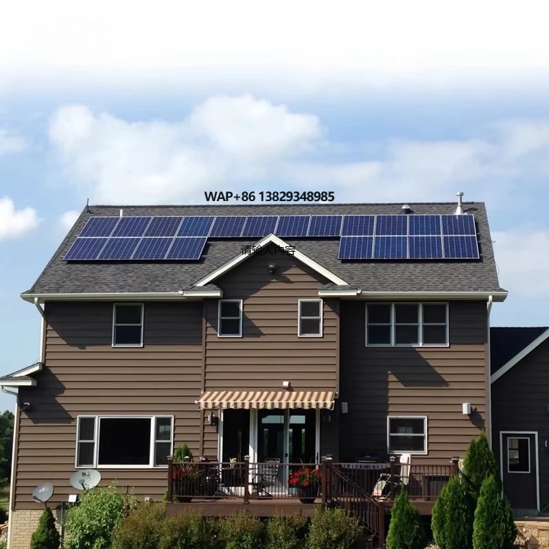 Smart Home Solar Kit 5KW 10KW Solar System Complete 15KW Solar Panels with Battery and Inverter