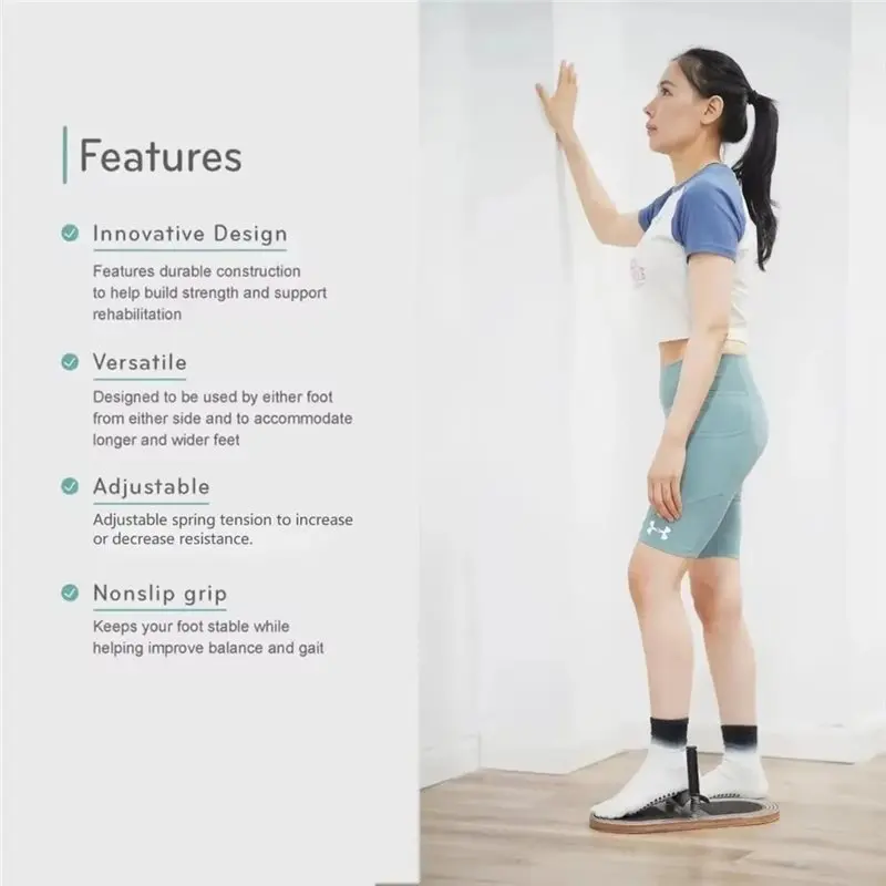 HOTB72A Arch Trainer Ergonomic Core Training Lower Limb Strength Correction Ankle Training Board
