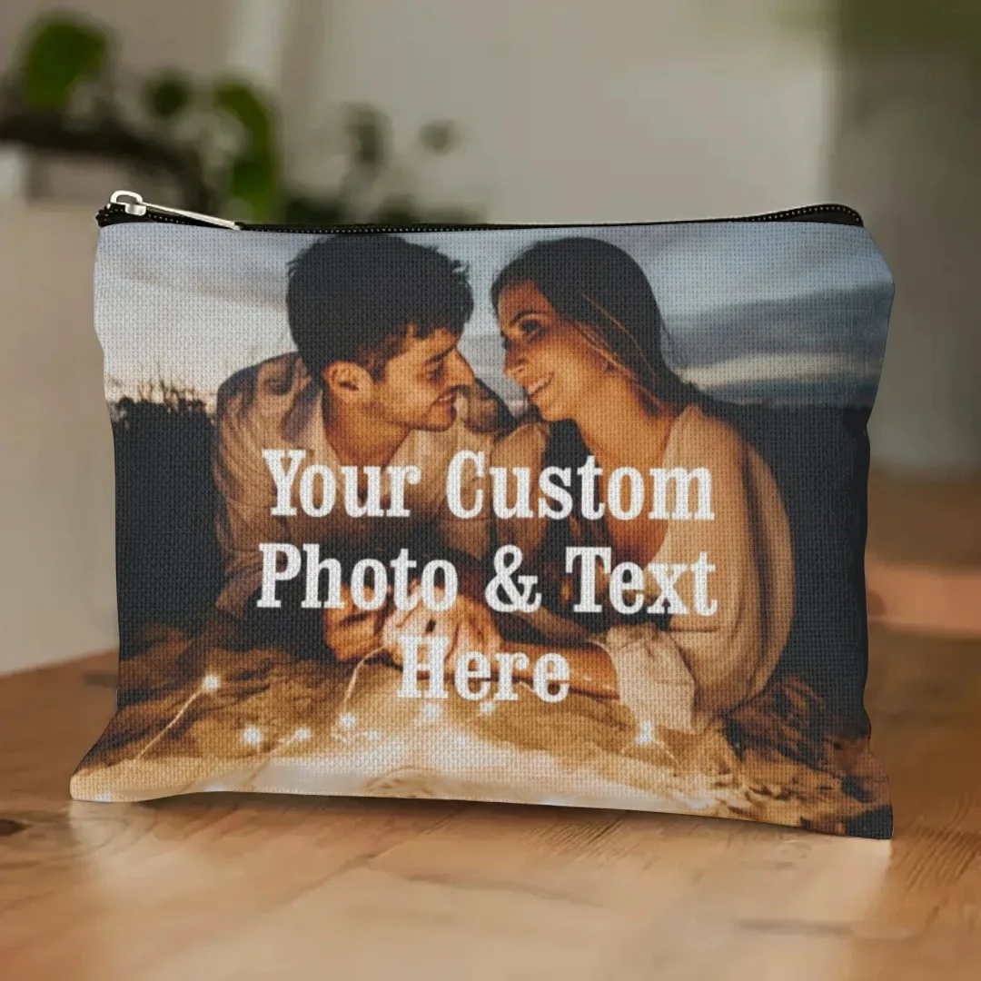 Customize your picture. Makeup bag. Storage bag. Wallet. Signature pen bag. Personalized coin bag. Ladies beauty box.