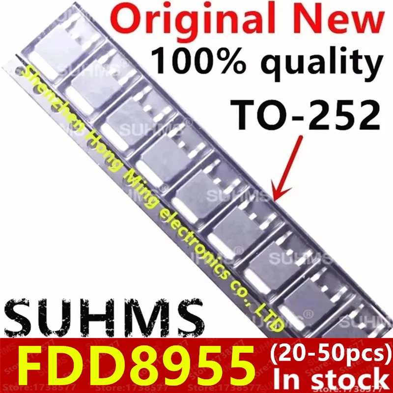 (20-50piece)100% New FDD8955 FDD 8955 TO-252