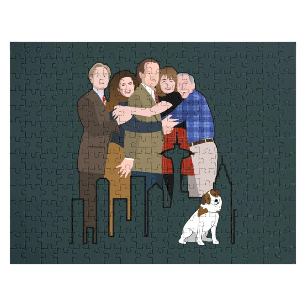 Frasier Jigsaw Puzzle Adult Wooden Wooden Name Wooden Boxes Custom Name Child Toy Puzzle