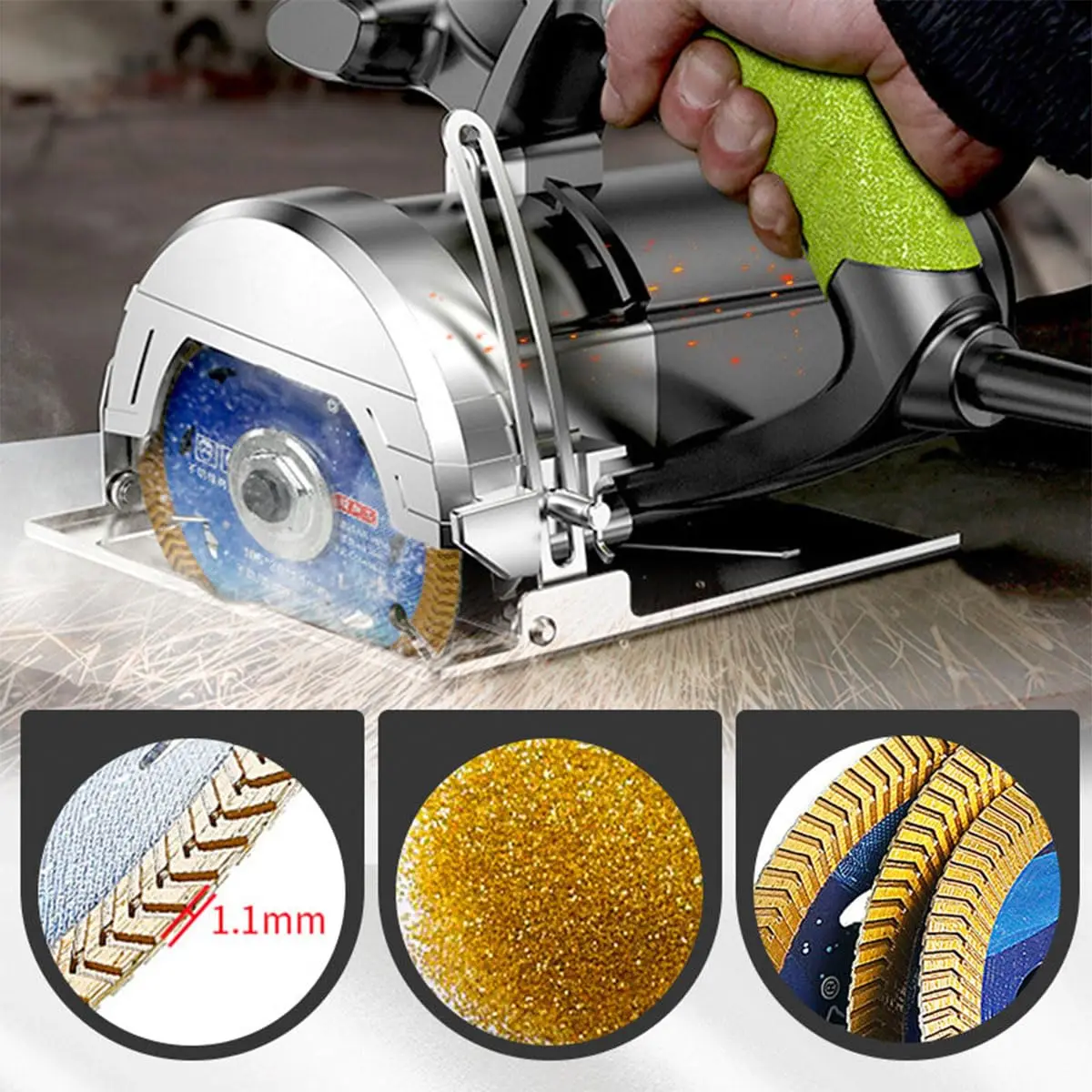 1/2/3/5/10 個 105x20MM 超薄型ダイヤモンド鋸刃ドライウェット鋸刃磁器タイル花崗岩大理石用切断ディスク