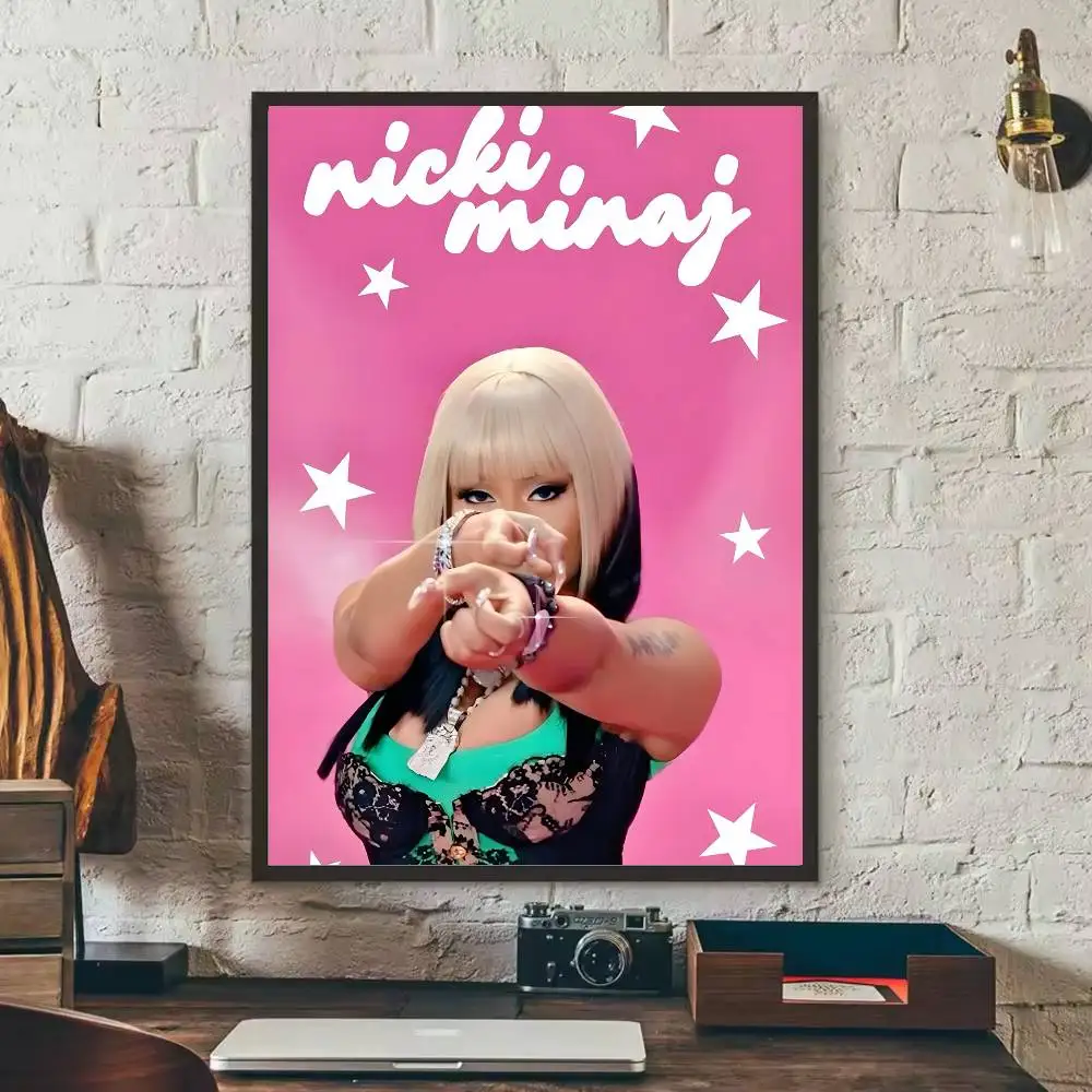ملصق Nicki M-Minaj وردي الجمعة 2 عالي الدقة جدار لاصق مقاوم للماء لغرفة المعيشة المنزلية وغرفة النوم والديكور الجمالي #5