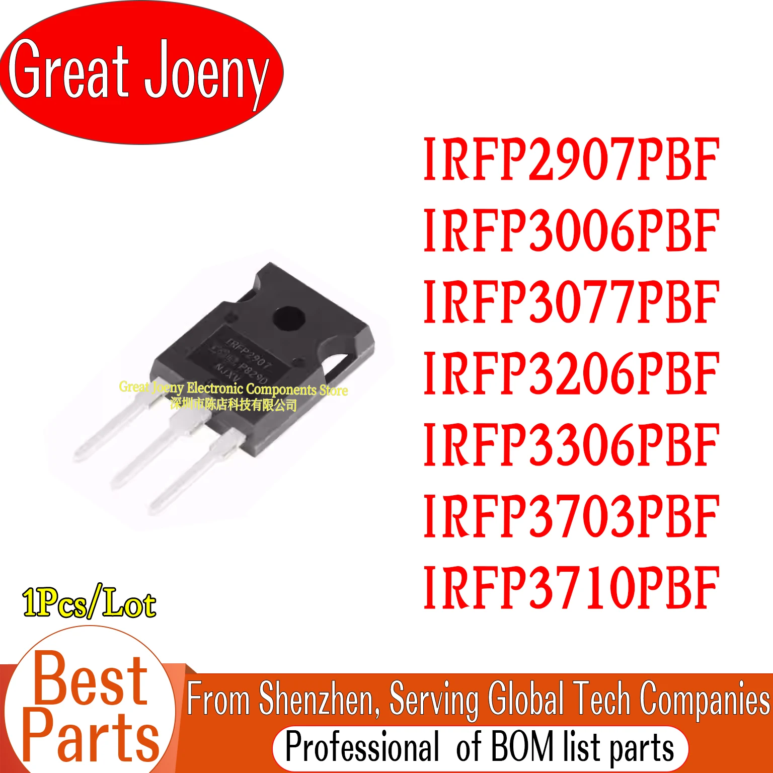 IRFP2907 IRFP3006 IRFP3077 IRFP3206 IRFP3306 IRFP2907PBF IRFP3006PBF IRFP3077PBF IRFP3206PBF IRFP3306PBF IRFP3703PBF IRFP3710PBF