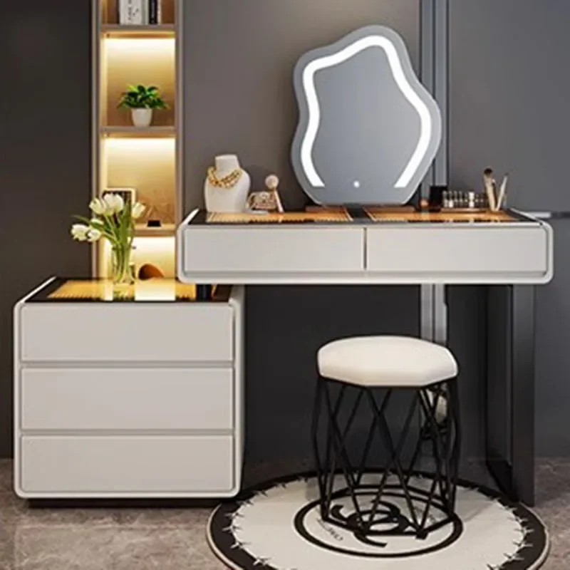 

Storage Dressers Mirror Bedside Cabinets Cosmetic Makeup Table Livingroom Organizer Tocadores Para El Dormitorio Home Furniture