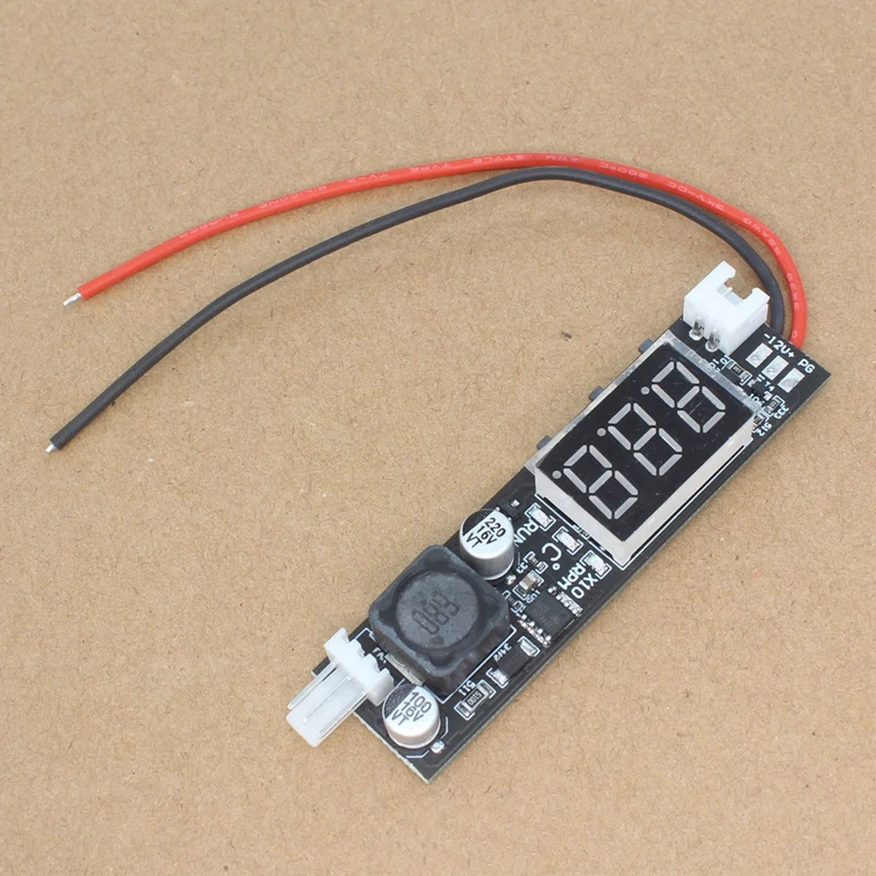 DC 12V PWM 2-3 Wire Fan Temperature Controller Speed Governor Display Module For PC Fan/Alarm Easy Install , Blackhead Probe