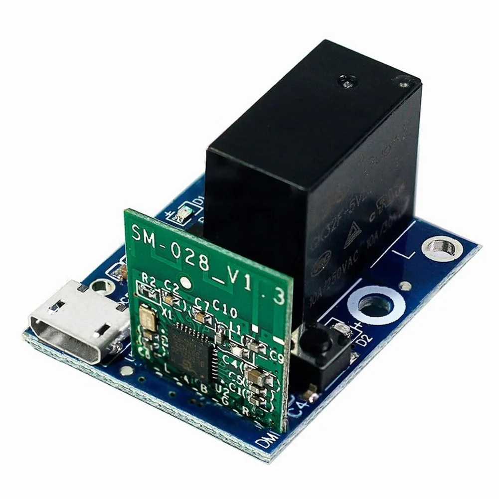 Smart WiFi Switch Module for For ewelink Platform 5V DC Input Remote Power Control Module with App Based Scheduling and Override