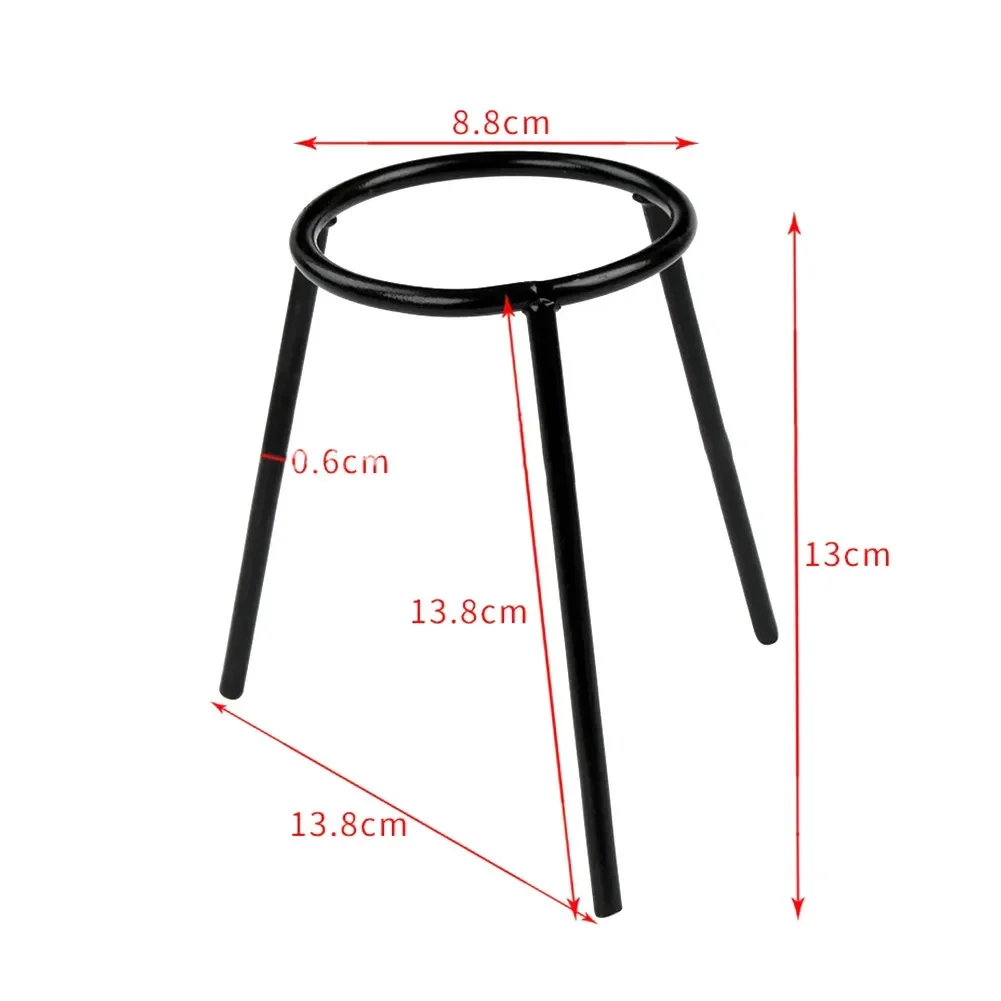 Alcohol Lamp Stand Educational Lab Tripod Stand for Heating Crucibles Suitable for Teaching Physics and Chemistry