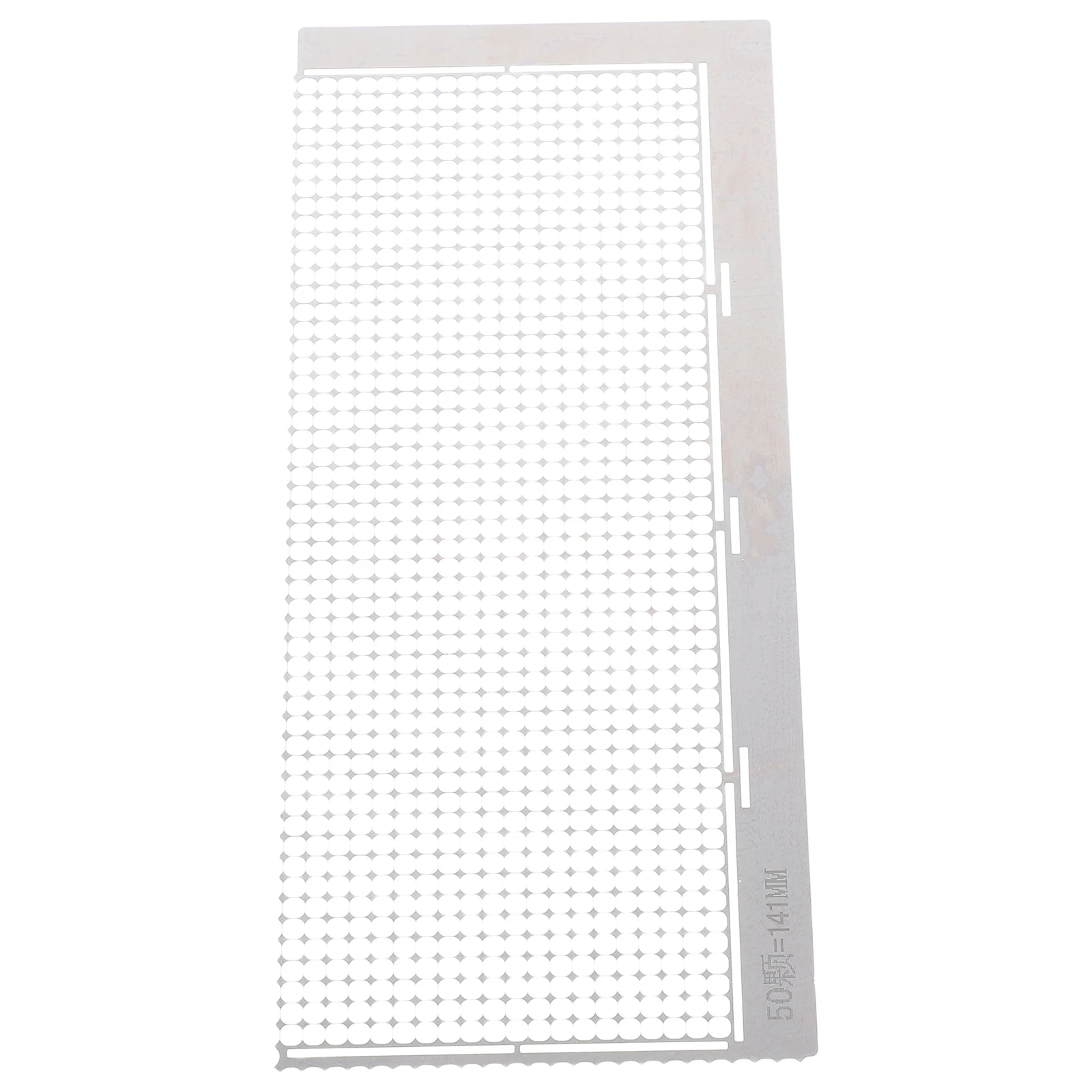 

Stainless Steel Diamond Art Mesh Round Dot Drill Alignment For Diy Art Projects Accurate Drawing Fix Grid Rhinestone Painting