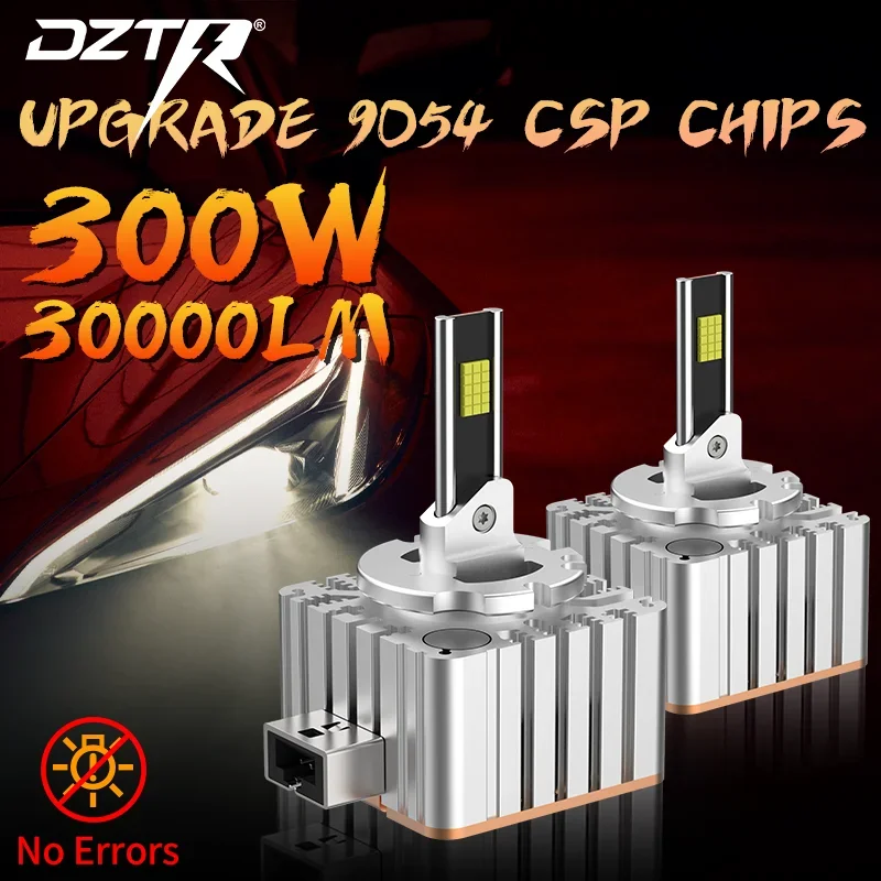 

DZTR Canbus HID to LED Headlight Bulbs D1S D3S D2S/R D4S/R D5S D8S Plug N Play Auto Headlamp Replacement Car Light Conversion
