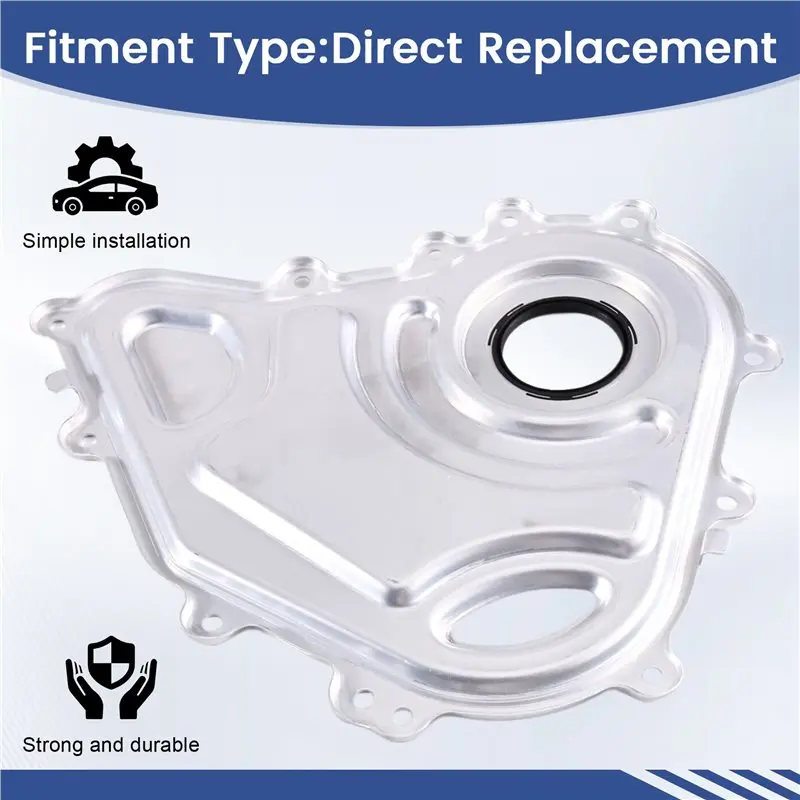 A20K-Crankshaft Front Oil Seal Cover Auto Parts For Opel 1.2T Engine Model 55487381 - view 3