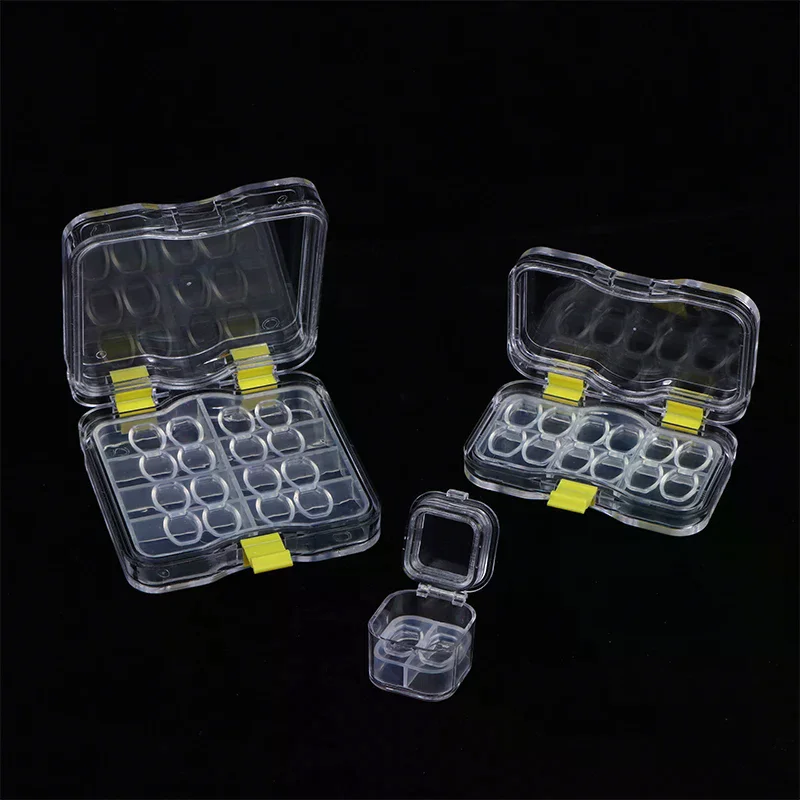 

Dental Denture Protector Transparent Storage Box With Film Retainer False Teeth Denture Teeth Container Case Dentistry Material