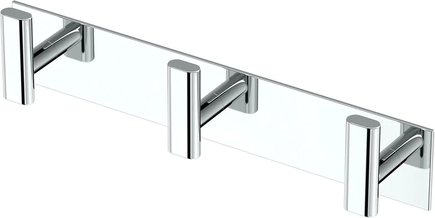 

Настенный тройной крючок Elevate 3 Hook для полотенец и халатов, 11 дюймов (ширина), хром