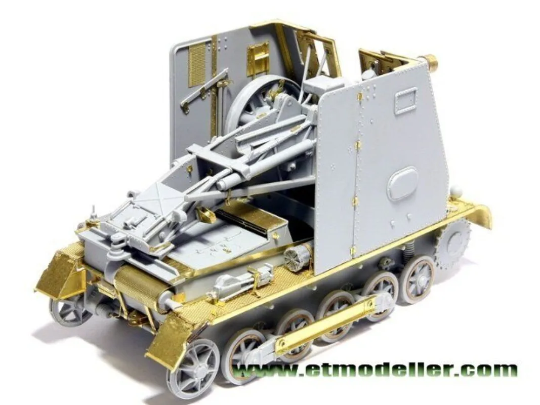1/35 E.T.MODEL E35-084 WWII German Pz.Kpfw.IV Ausf.F2/G Basic Photo-etched Set for DRAGON