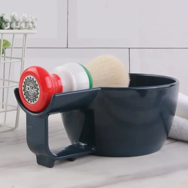 Dark Blue Color Plastic Shaving Bowl For Men Shaving Brush Yaqi High Quality