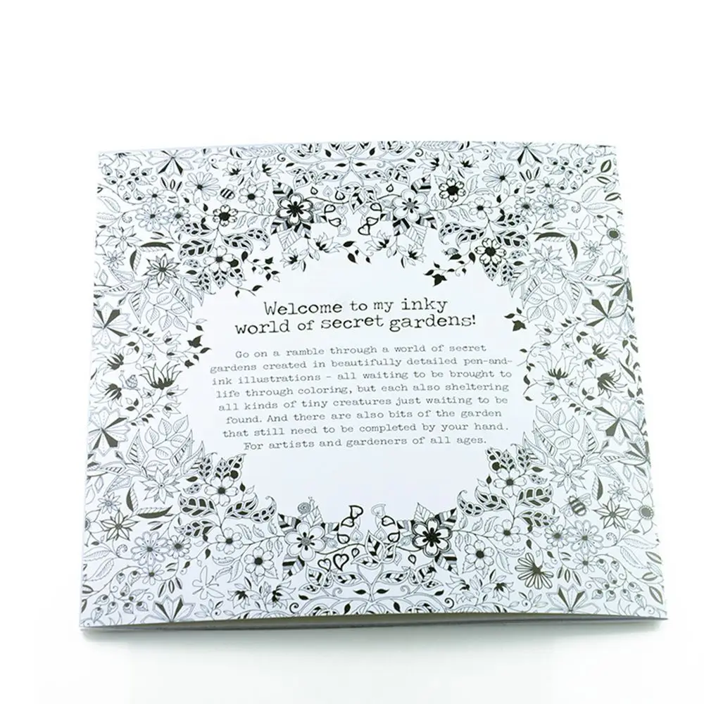 Koninkrijk Gemengde kleuren Nieuwe stijlen Kantoor School Stress verlichten Graffiti Kleurboek Schilderboeken Handgeschilderde tekening