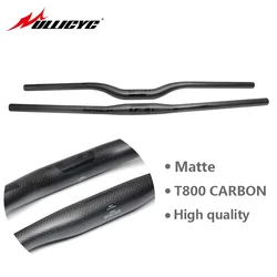 Ullicyc Epoch Series Super Light MTB Handlebar 3K Matte Full Carbon Fibre Flat/Rise Handlebar Big Eye Bright Logo Bicycle Parts