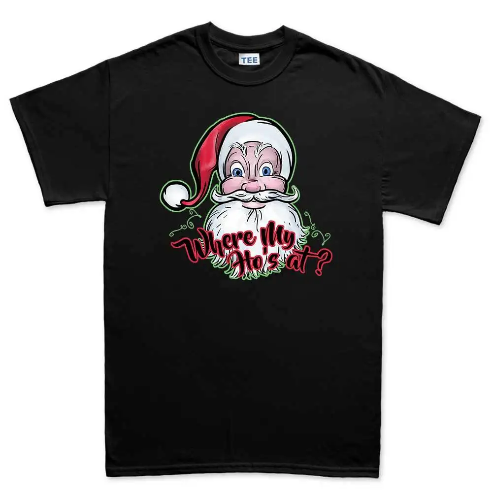 بلدي هوس سانتا كلوز عيد الميلاد عيد الميلاد رودولف رجل تي شيرت الأعلى #1