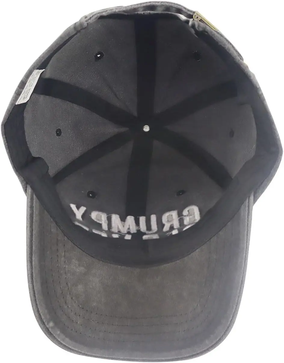 قبعة بيطرية قديمة غاضبة للرجال والنساء، قبعة بيسبول مطرزة بالقطن قابلة للتعديل