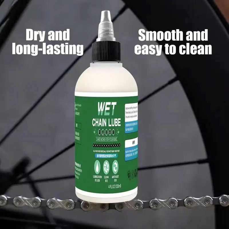 Cycle Chain Oil Lube 120ml Synthetic Chain Lubricant Cycle Tools & Maintenance Aid Chain Wax For All Types Of Cycles