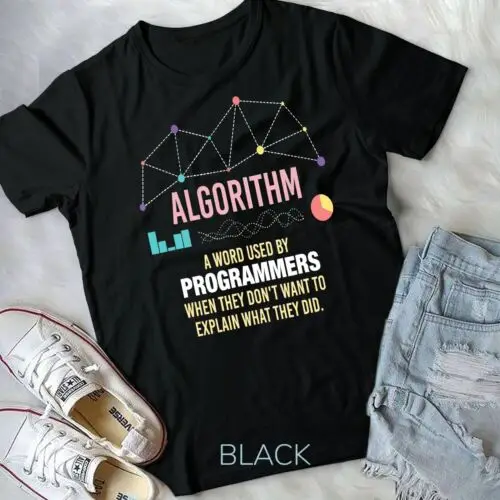 Algorithm Definition - Funny Programming Definition T-Shirt Unisex T-shirt