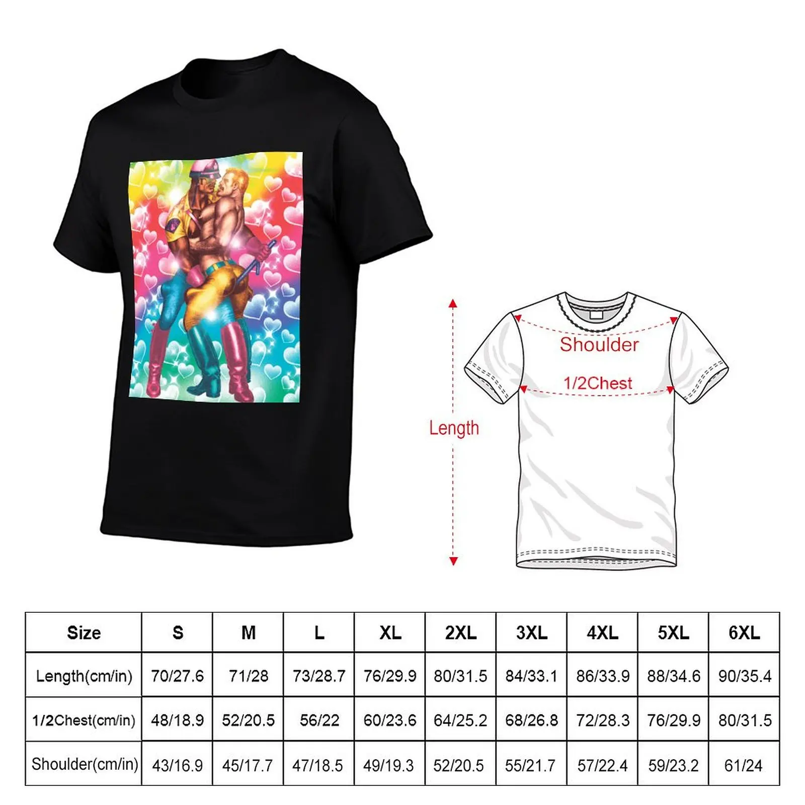 RAINBOW T-Shirt sublime graphic t shirt vintage men t shirts high quality