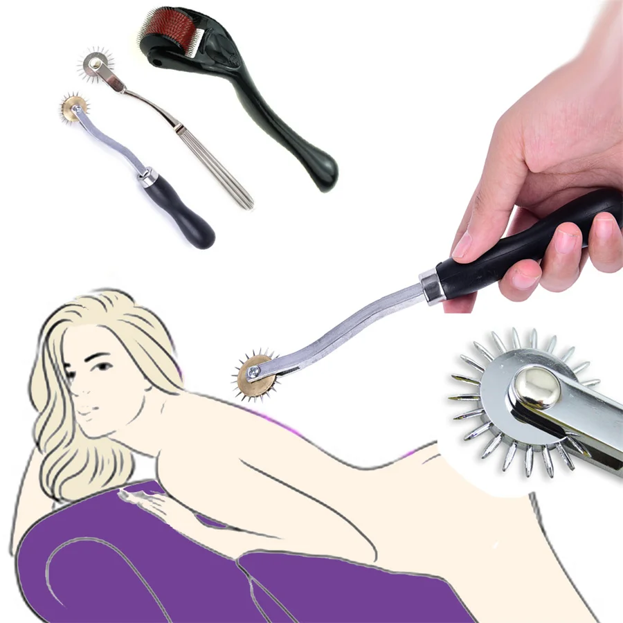 Gear Roller Massage Tools Nipple Stimulator Fetish Wheel Spikes Sex Toys for Couples Women Breast Penis BDSM Slave Roleplay