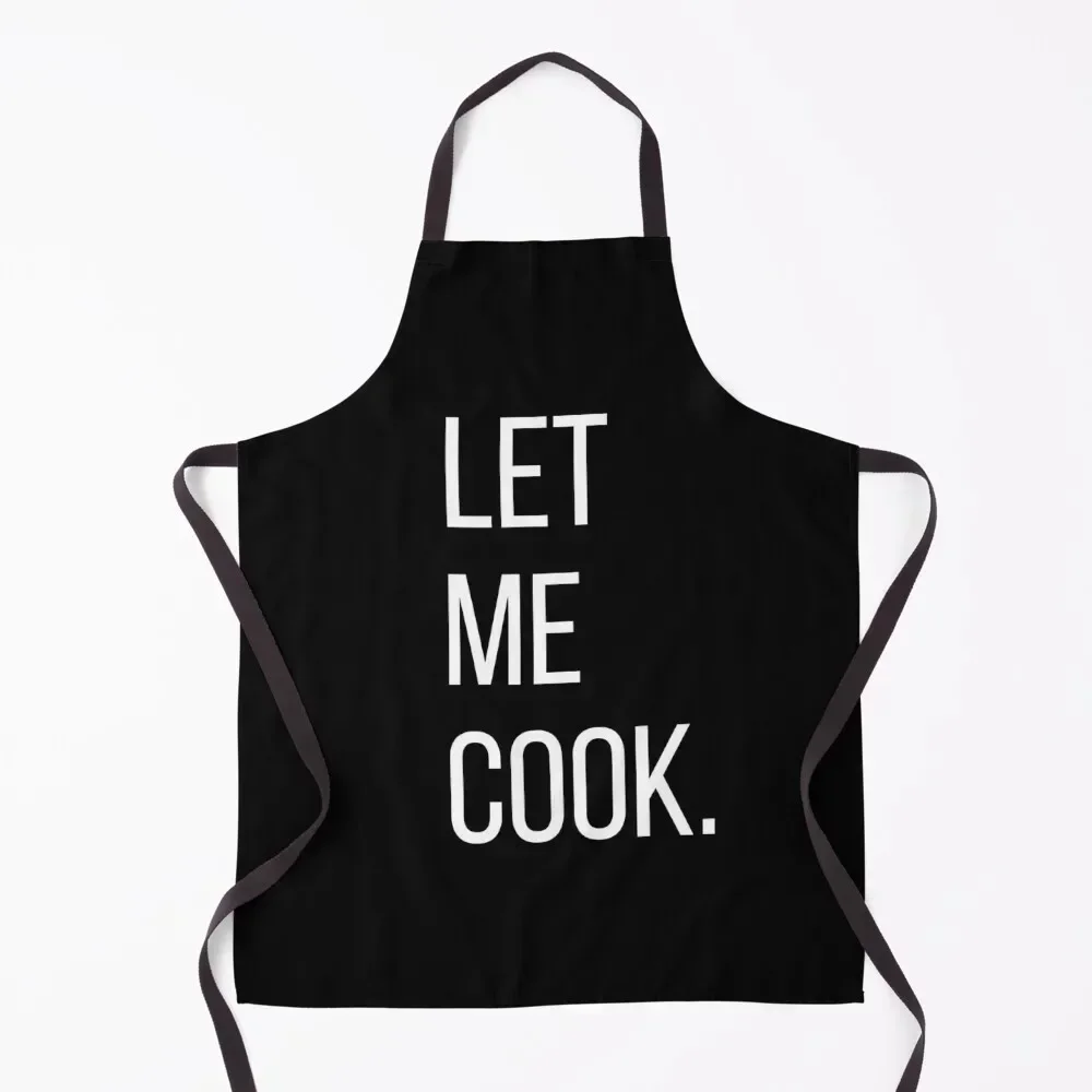 

Let me cook design Apron Woman Kitchens Kitchen accessories Ladies Waterproof Kitchen For Women Apron