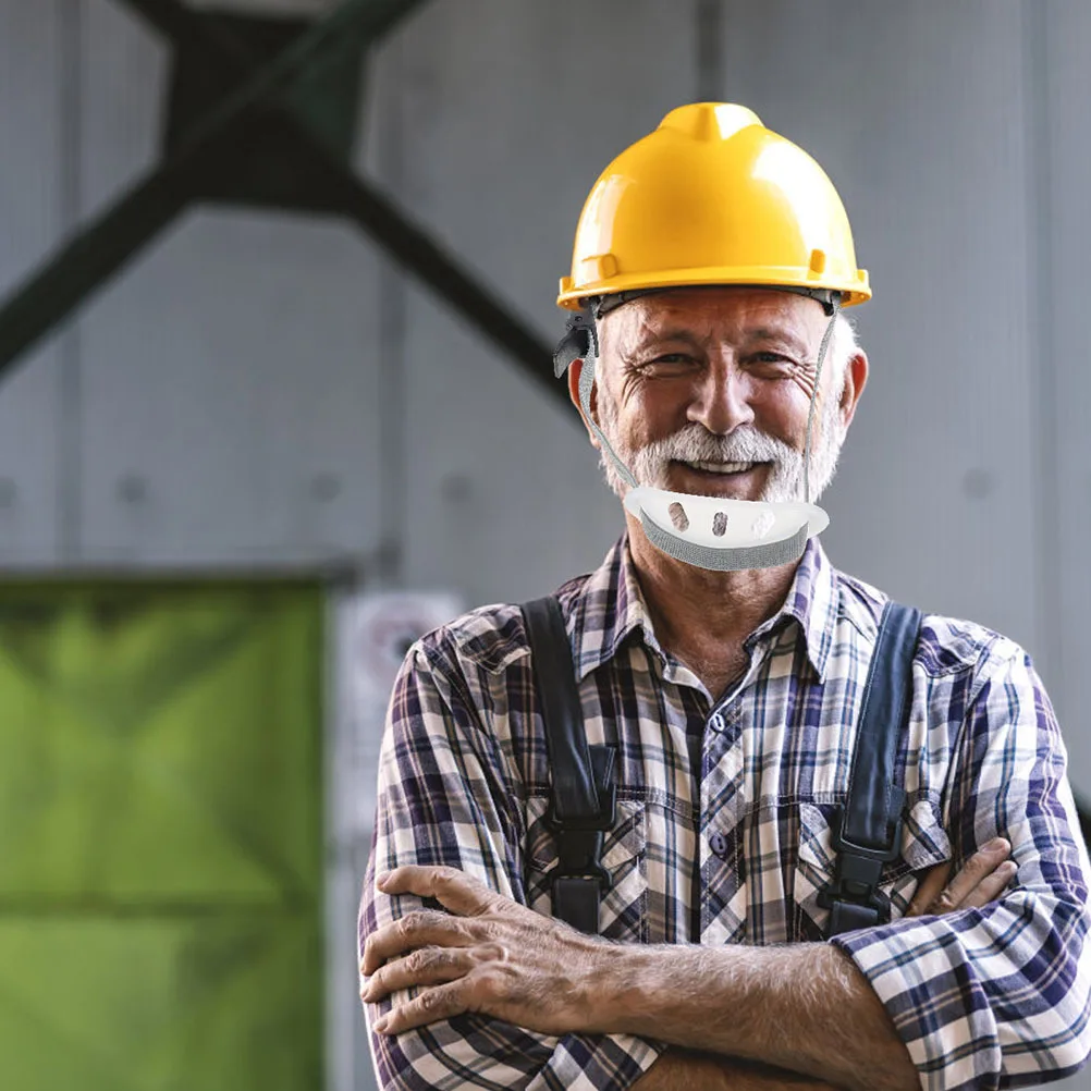 2 قطعة حزام الذقن الآمن قابل للتعديل المهنية قبعة صلبة أشرطة الذقن لعامل البناء مقاومة للاهتراء قوي #4