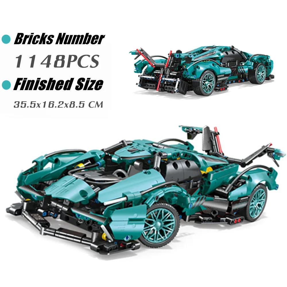 Technical 1:14 Lambo Super Speed Sport Car Building Blocks Famous Vehicle Racing Car Assemble Bricks Toys Gifts For Adult Kids