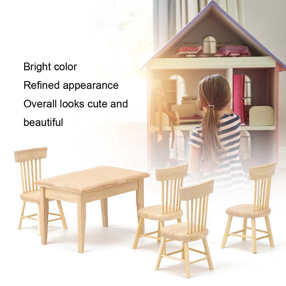 1:12 casa de bonecas em miniatura cadeira de mesa simulada mini modelo de móveis acessório cadeira de casa de bonecas