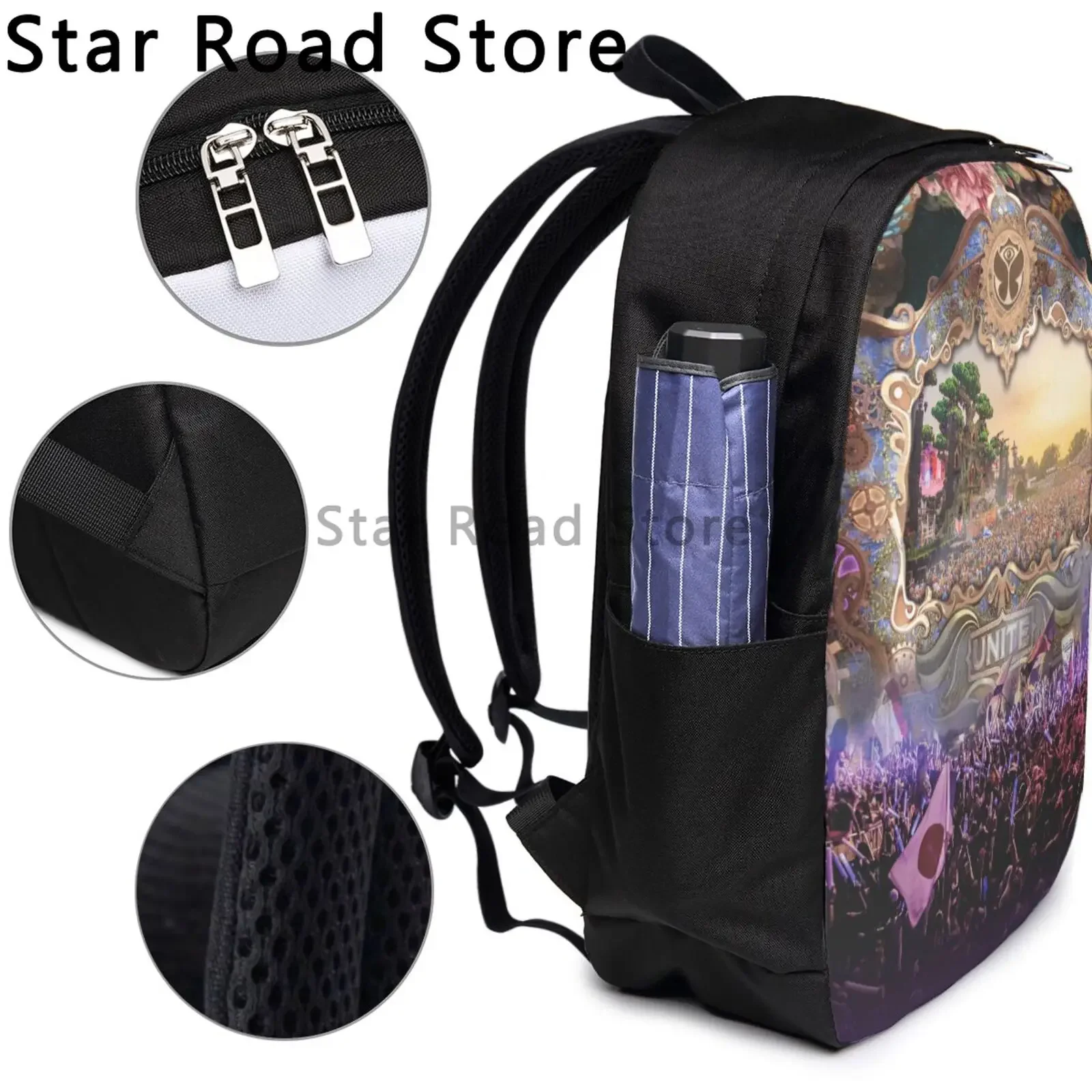 Tomorrowland Mini Backpack Fashion Backpack Girl School Bags Boys Teenagers Backpack Kids Rucksack