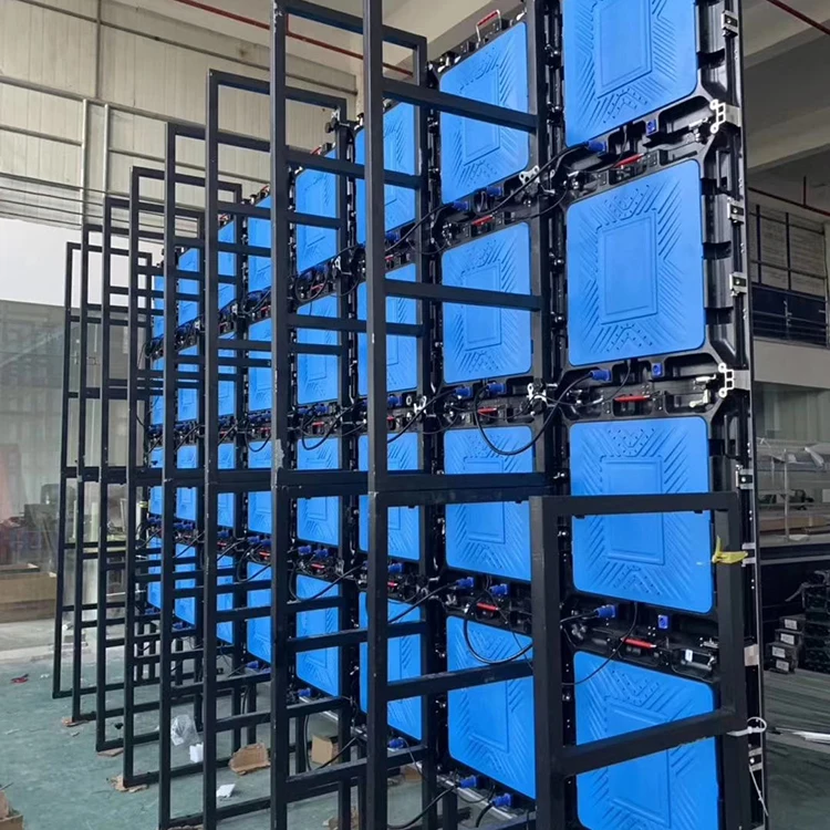 P3.91 P2.9 簡単設置 室内ディスプレイウォール 屋外防水LEDスクリーン 販売中