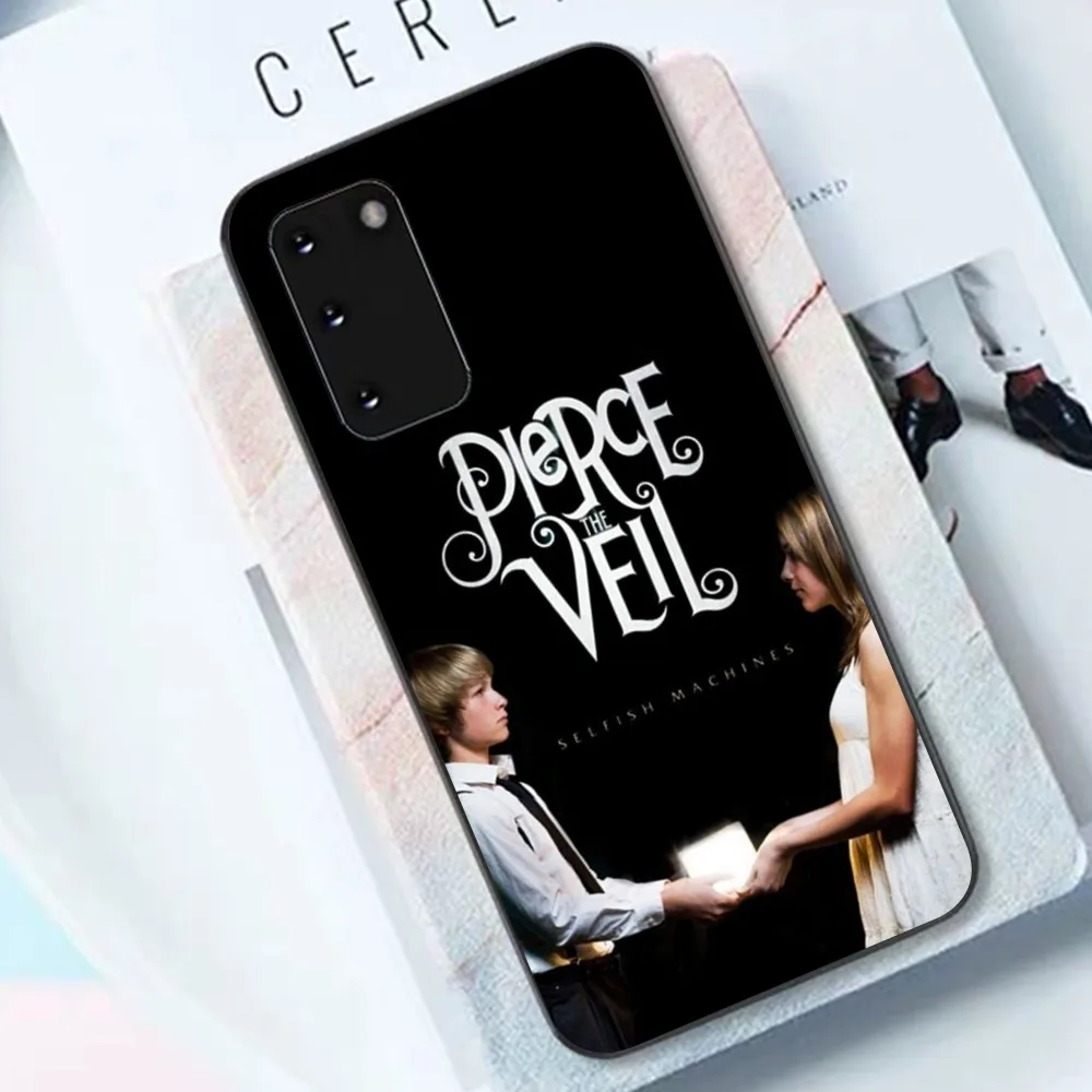 P-Pierce The Veil Band Phone Case For Samsung S 9 10 20 21 22 23 30 23 24 Plus Lite Ultra FE S10lite Fundas