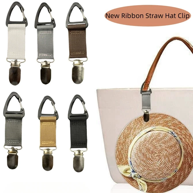 Clip pour chapeau de paille de voyage en plein air, multifonctionnel, Portable, sac compagnon, outil d'organisation de gants de voyage en plein air polyvalent