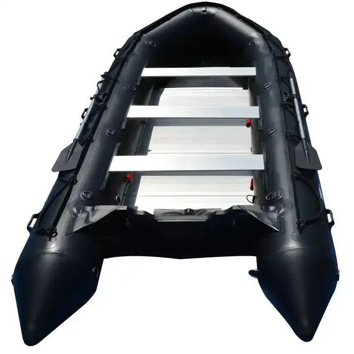 

High Quality Factory Manufacturer Outdoor Aluminium Floor Water Fishing Boat PVC Durable Inflatable Boat for Sale