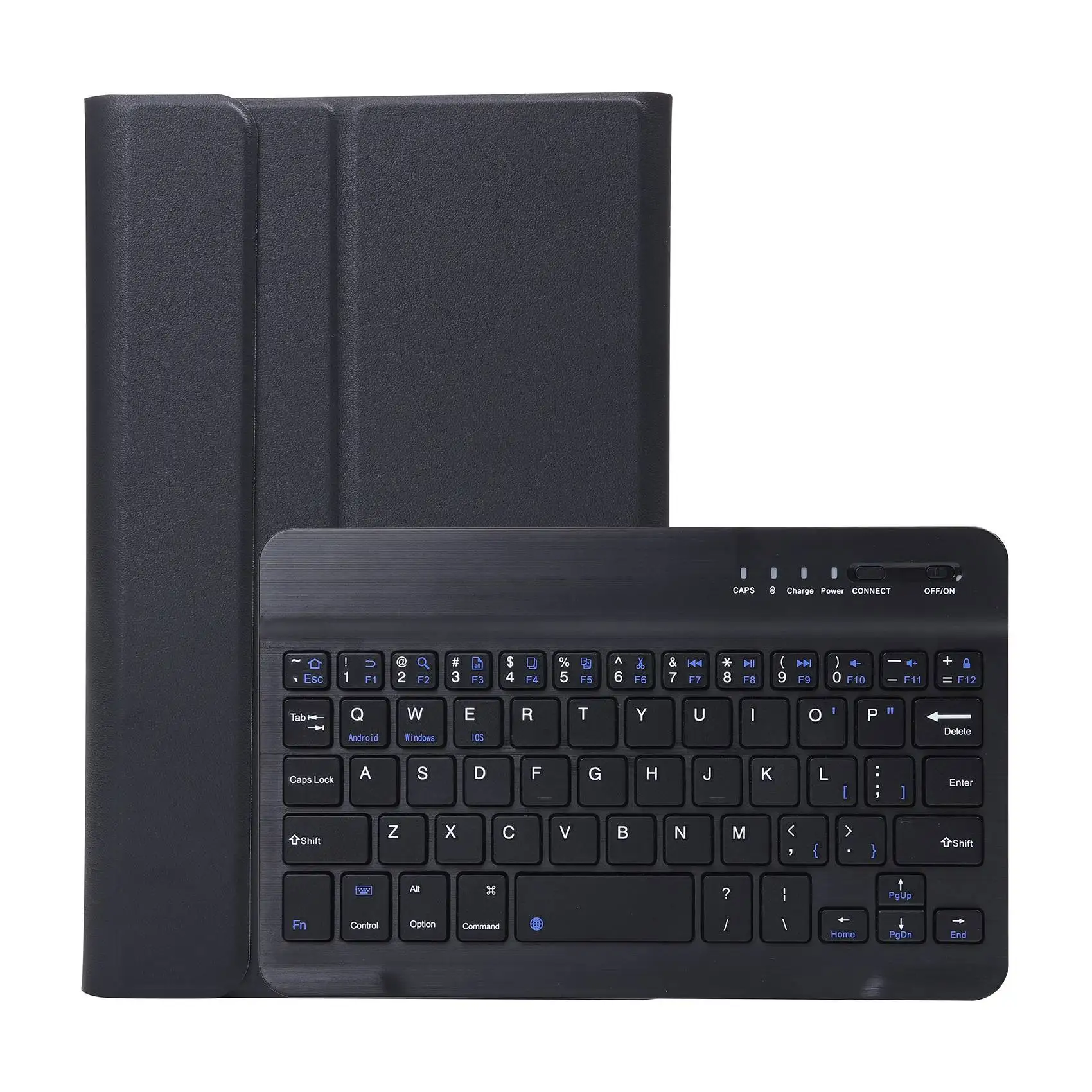 

PU Case+Keyboard for Tab A7 Lite 8.7 Inch T220/T225 Flip Case Stand with Wireless Keyboard (C)