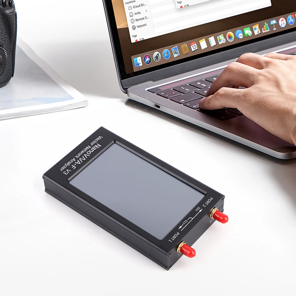 NanoVNA-F V3 ناقلات شبكة محلل 4.3 بوصة شاشة HF VHF UHF SHF هوائي محلل 801 نقاط المسح 1 ميجا هرتز-6 جيجا هرتز VNA محلل #1