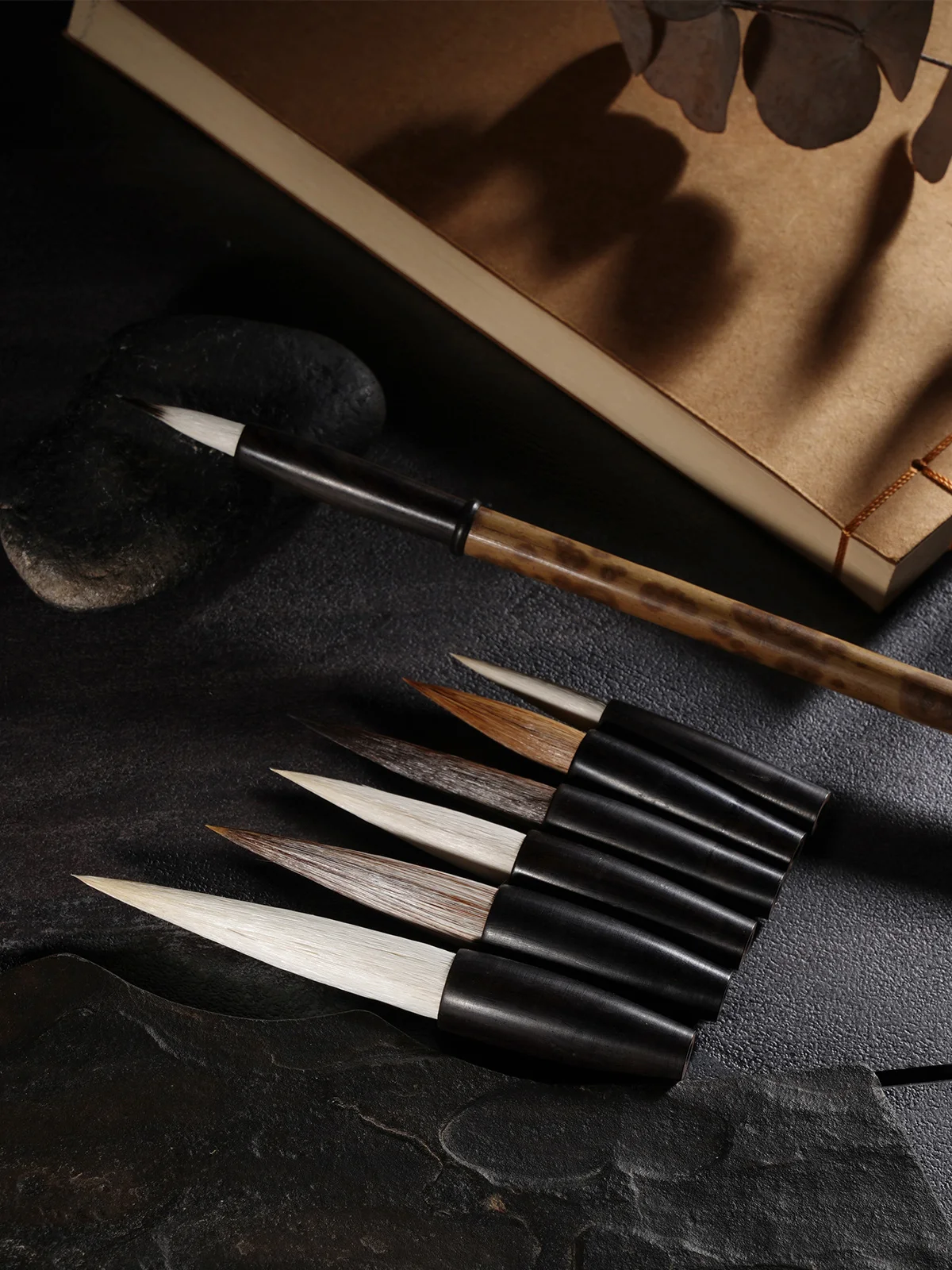 

Shanlian Writing Brush Set Traditional Chinese Calligraphy Brush for Painting And Drawing