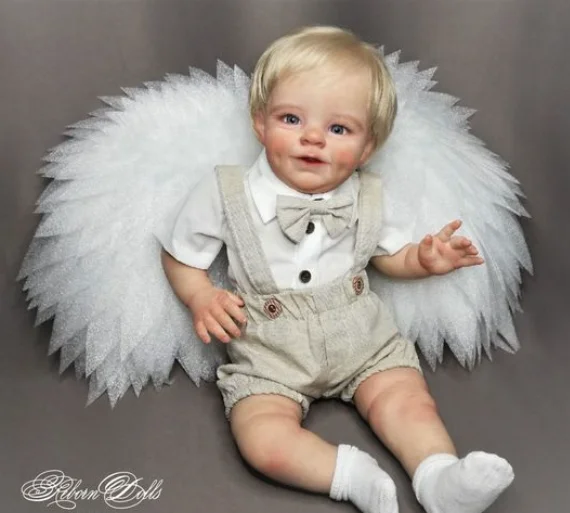 

21-дюймовая кукла-реборн МАЛЯТСОВОЙ РОДИНЫ Шая, популярная, с милым лицом, раскрашенная, в тканевой одежде