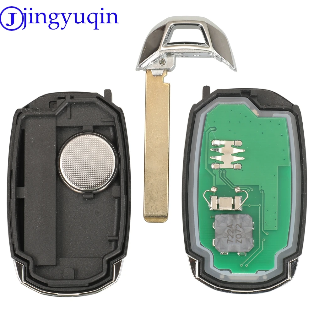 Jingyuqin Fernbedienung Neue Auto Schlüssel 433,92 MHZ ID49 Chip Für Hyundai Celesta Elantra 2017 + 95440-J4000 Smart Key