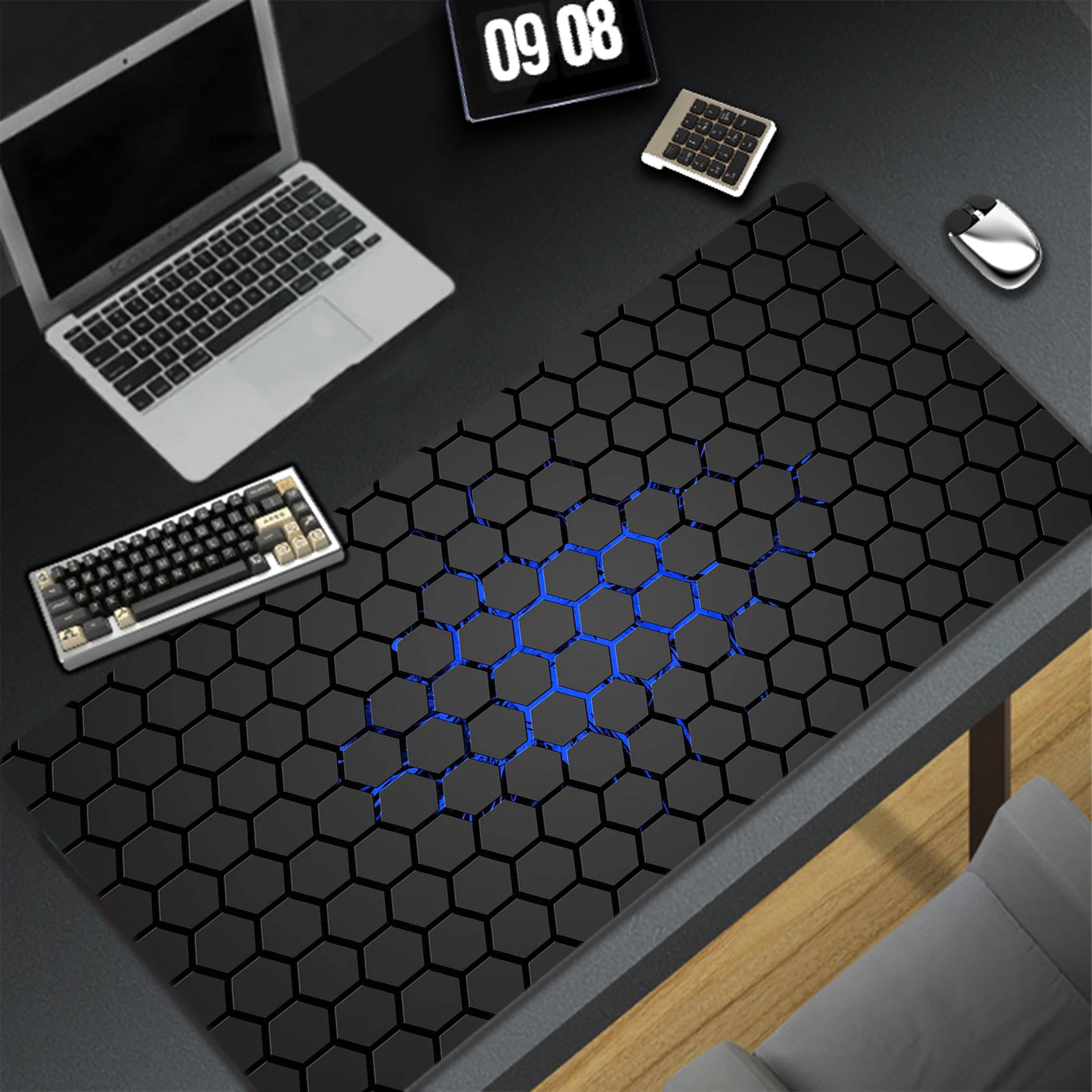 

Geometry Pc Gamer Mouse Pad Gaming Mousepad XXL Locking Edge Large Rubber Desk Mat Notebook Keyboard Pads Speed Mouse Mat