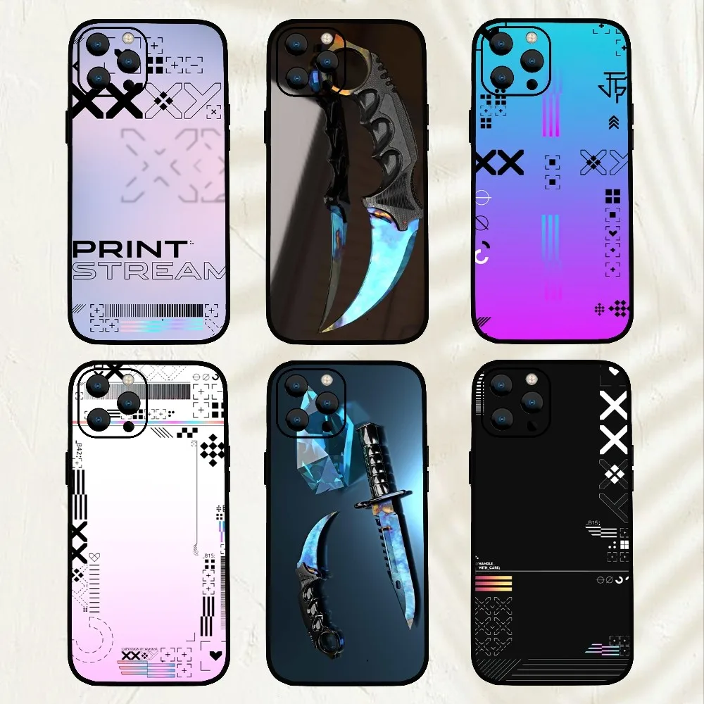 CSGO-O etui do telefonu iPhone Mini 11 12 13 14 15 Pro XS Max X Plus SE XR etui z nadrukiem