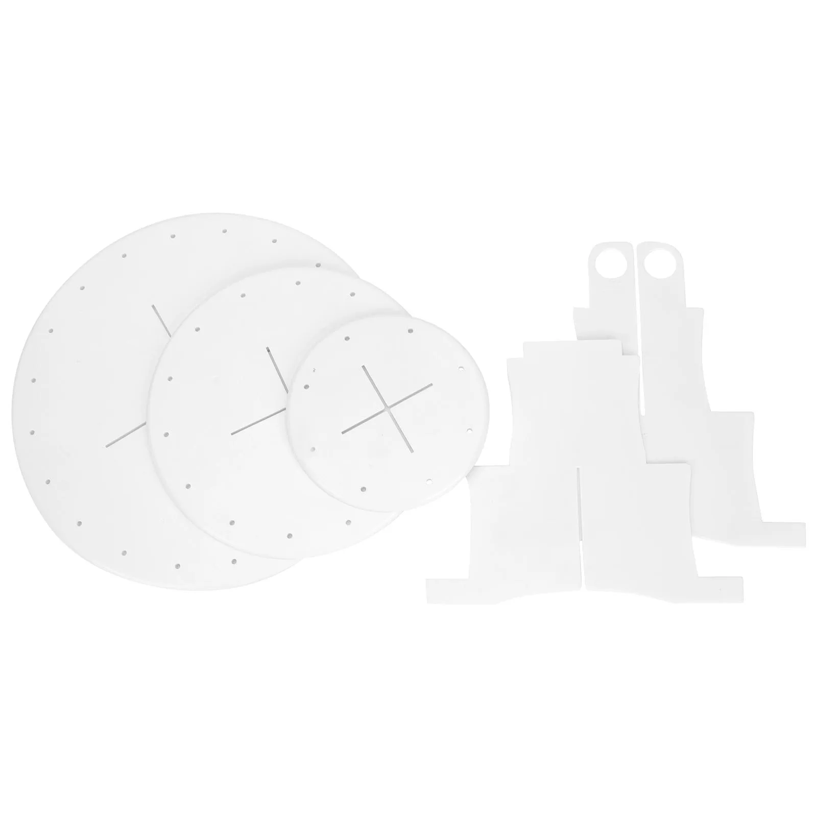 

1Pcs Three-Layer Displaying Shelf Cake Stand for Exquisite Desserts Multifunctional Baking Display Rack Three-Layer Cake Holder