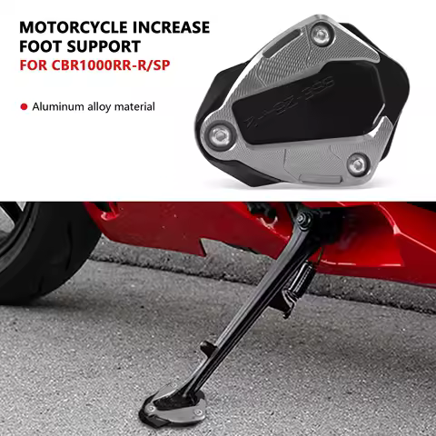 FOR CBR1000RR-R SP 2020-2021-2022-2023-2024-2025 Motorcycle CNC Aluminum Alloy Accessories Side Bracket Foot Support CBR1000RRR