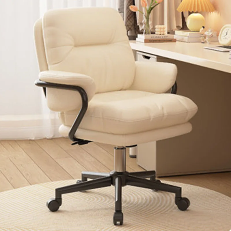Silla de oficina giratoria para estudio, silla de oficina profesional universal para sala de espera, silla de juego vintage, muebles que ahorran espacio