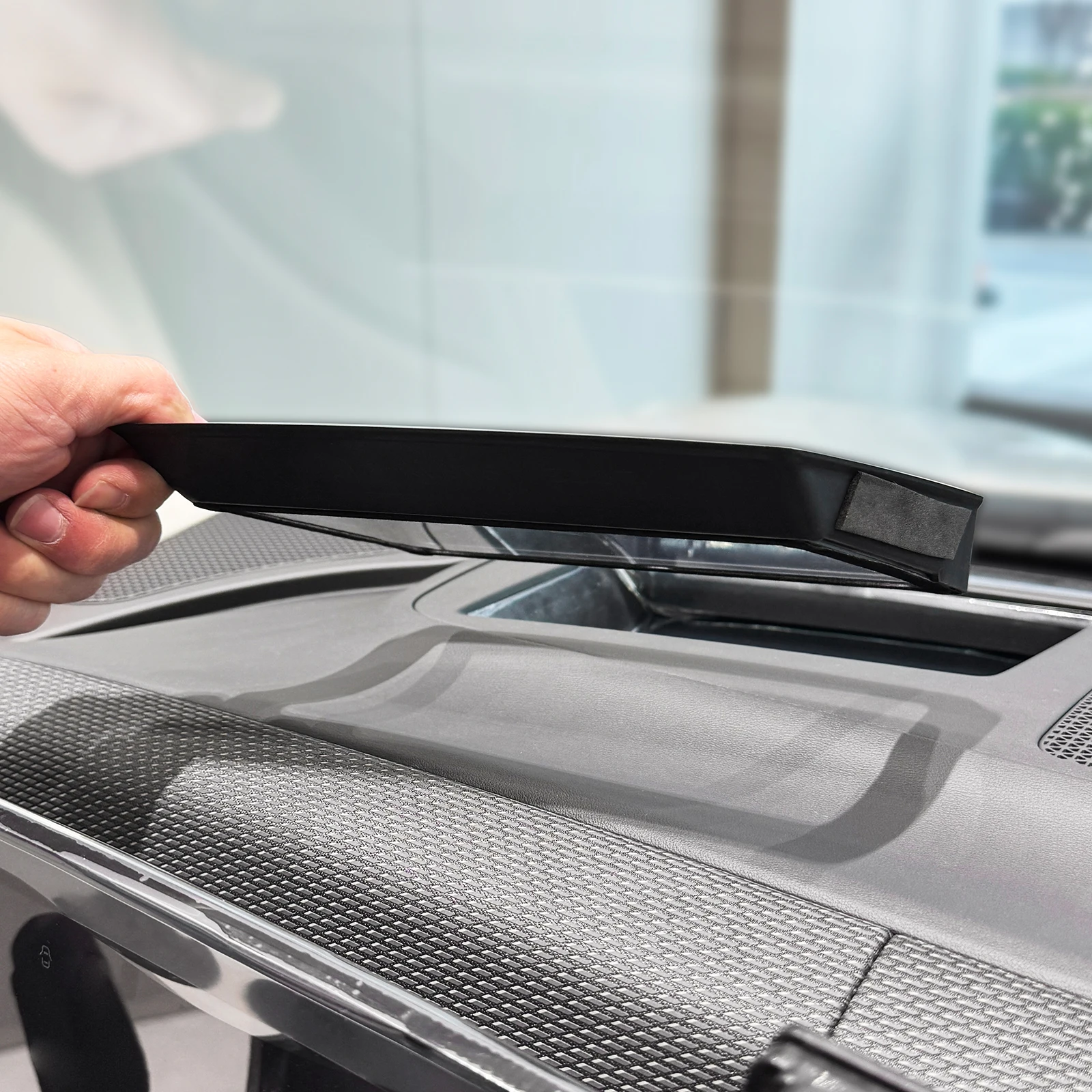 Car Heads Up Display Instrument Panel HUD Cover Trim For Kia EV6 2025 2026 Interior Modify Accessories