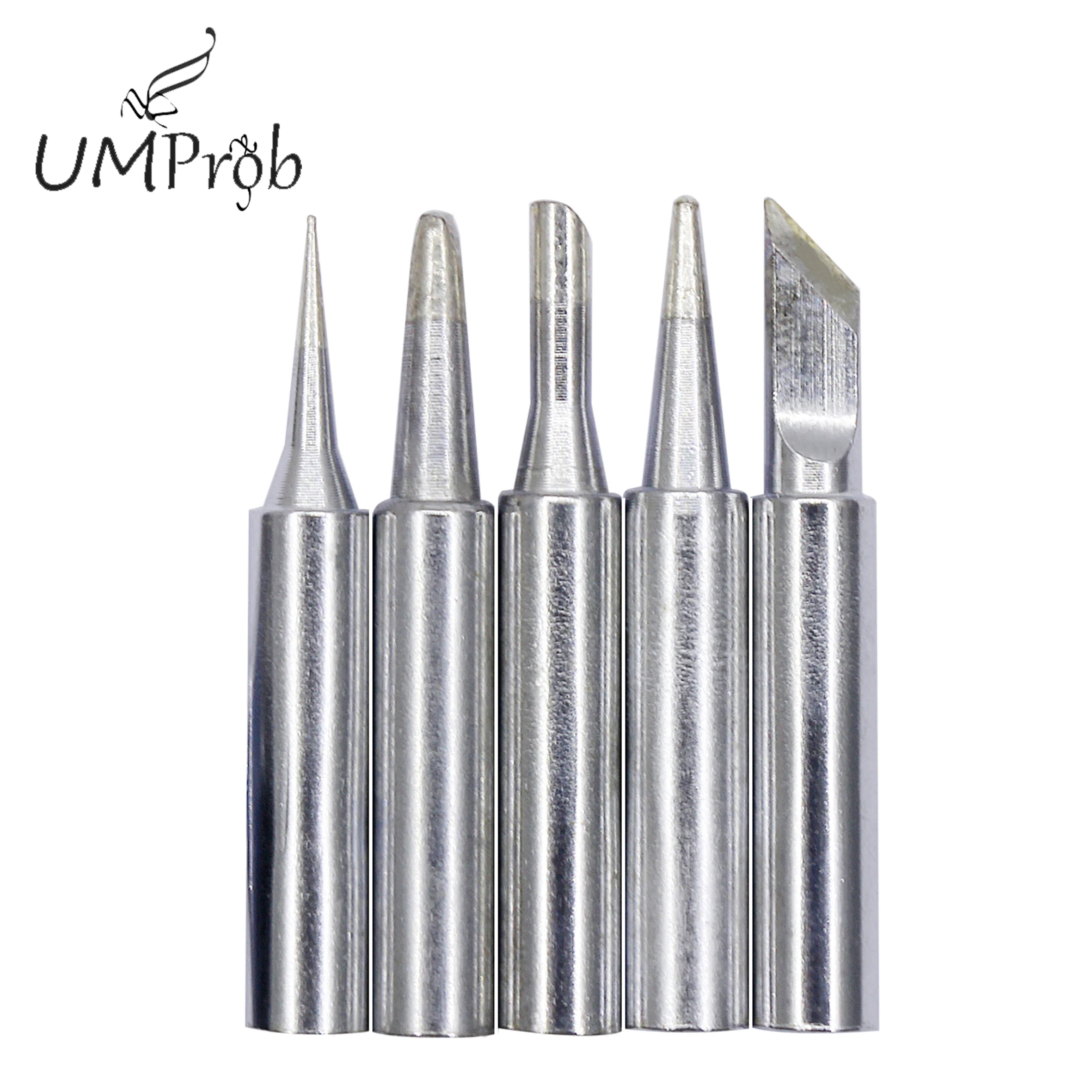 5PCS/lot I/K/B/3C/2.4D Universal 936 937 938 For Soldering Station Solder Iron Welding Tip Head Top Sting BGA Lead-free Tools