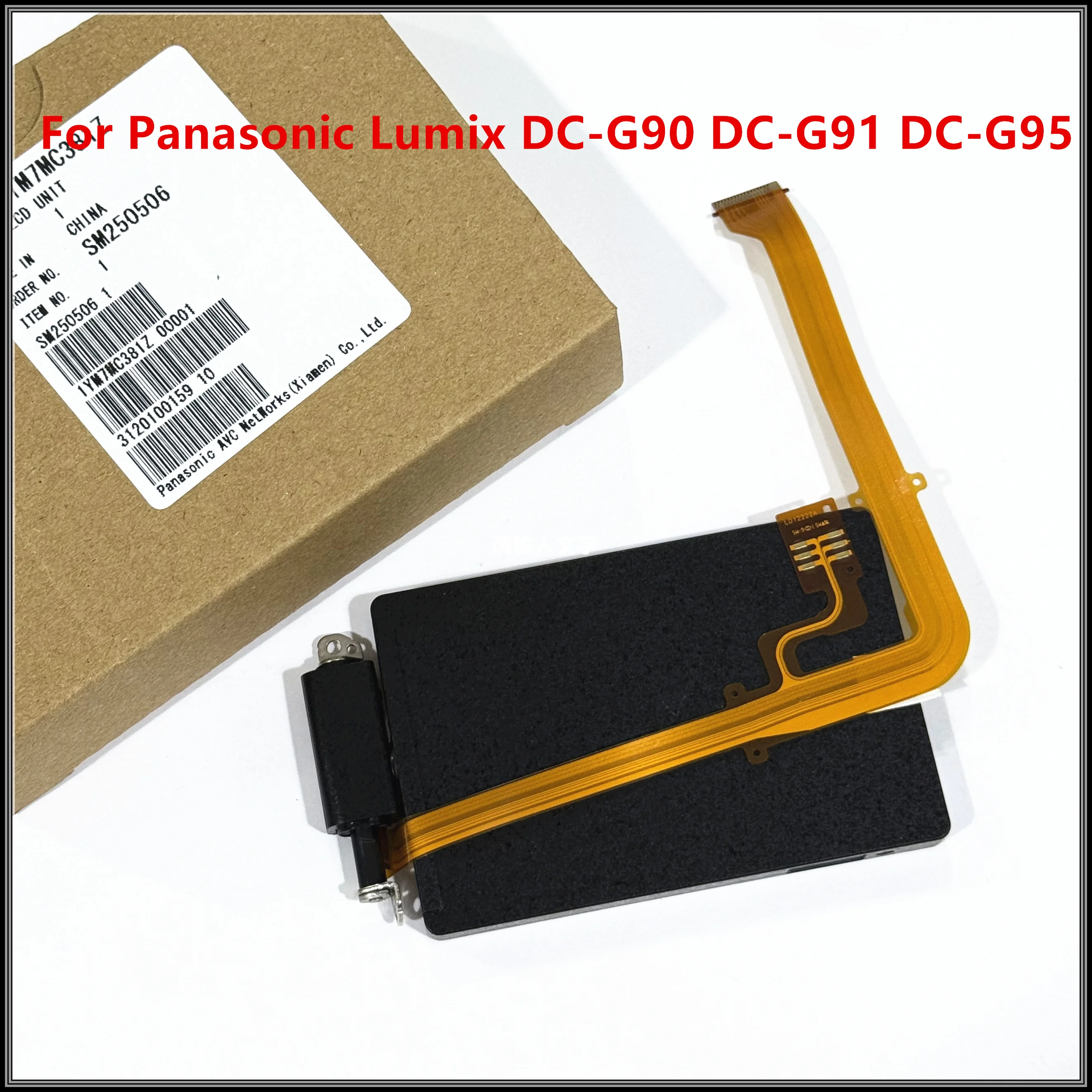 

New Original Repair Parts For Panasonic Lumix DC-G90 DC-G91 DC-G95 LCD Screen Display Unit Flip Hinge Cable Assy