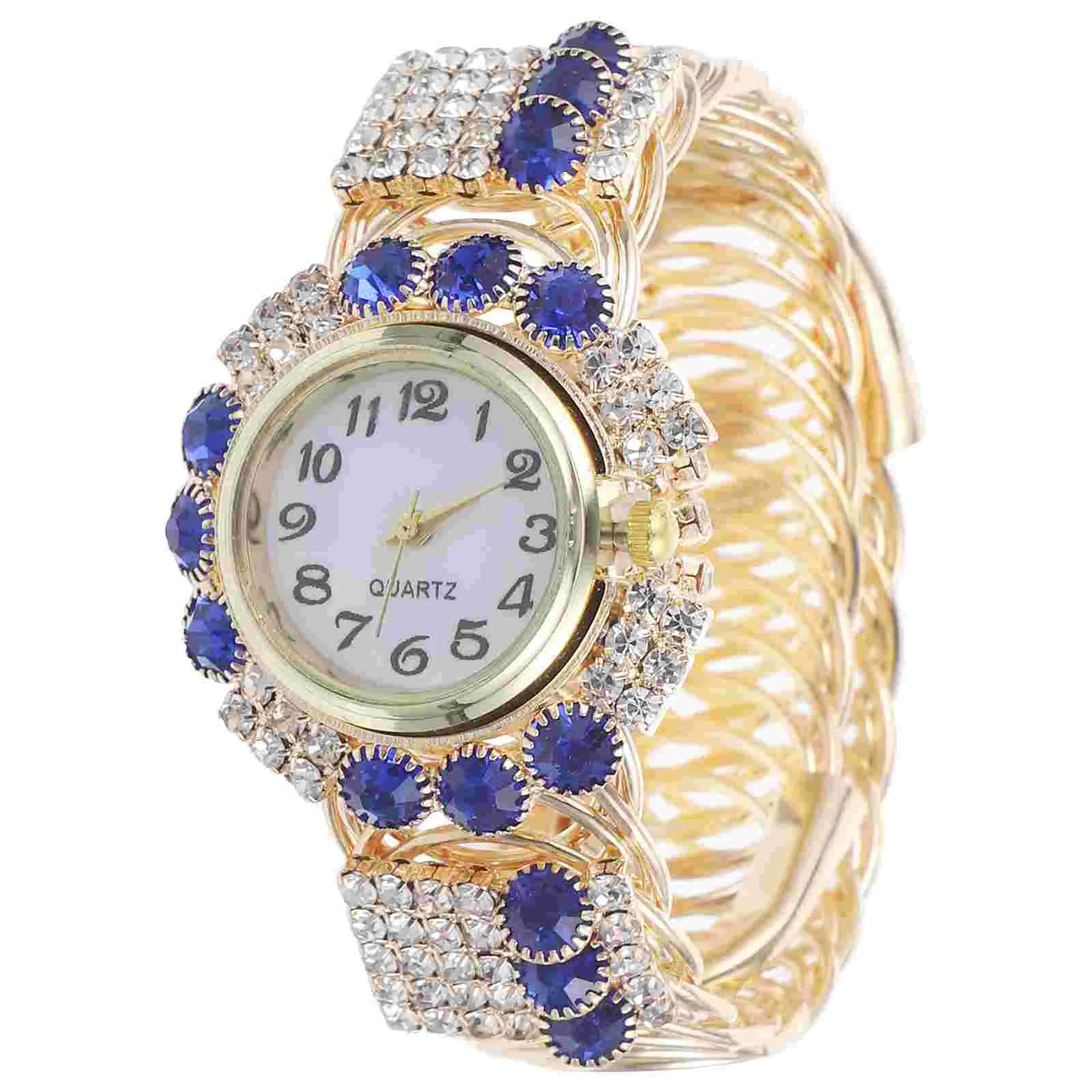 Ladies Bracelet Watch Fashion Bangle Birthday Present Lady Quartz Jewelry Zinc Alloy Wristwatch Lovers Diamond for Men